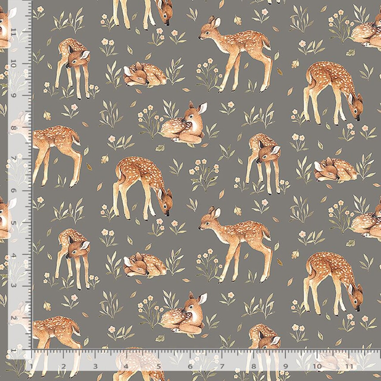Oh Deer in Pewter (stella-dns3315 pewter) | Count On Me | Nina Stajner | Dear Stella